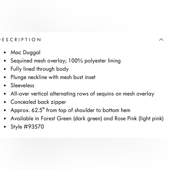 NEW sequence, Mac Duggal dress - Picture 5 of 6